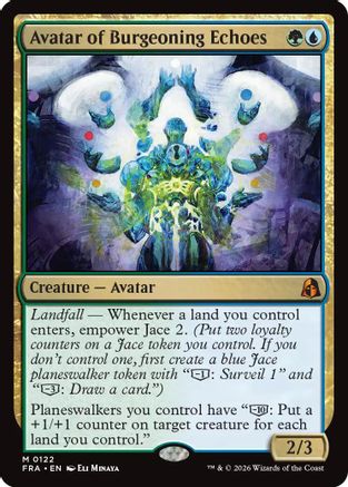 Avatar of Burgeoning Echoes (FRA-122) - mythic - Foil