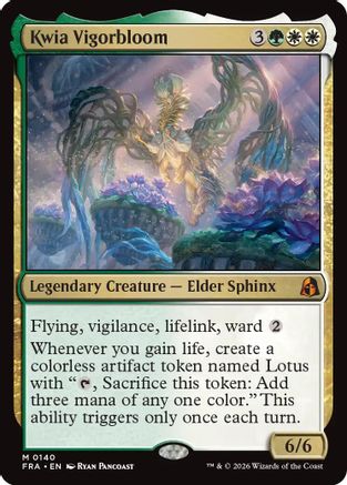 Kwia Vigorbloom (FRA-140) - mythic - Foil