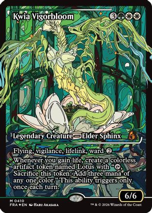 Kwia Vigorbloom (Showcase) (0410) (FRA-410) - mythic - Foil