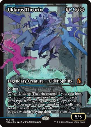 Uldaros Theorix (Showcase) (0411) (FRA-411) - mythic - Foil