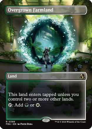 Overgrown Farmland (Borderless) (FRA-399) - rare