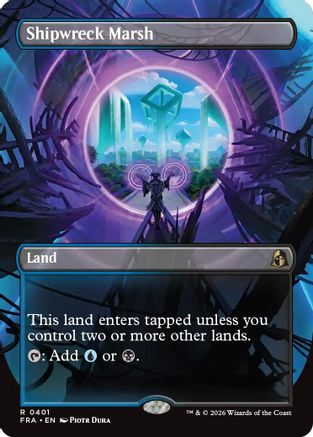 Shipwreck Marsh (Borderless) (FRA-401) - rare