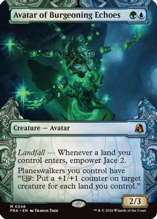 Avatar of Burgeoning Echoes (Showcase) (0348) (FRA-348) - mythic - Foil