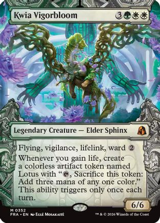 Kwia Vigorbloom (Showcase) (0352) (FRA-352) - mythic
