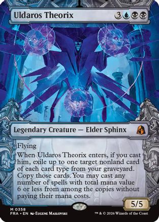 Uldaros Theorix (Showcase) (0358) (FRA-358) - mythic - Foil