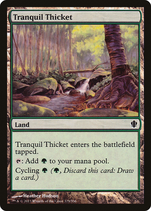 Tranquil Thicket (C13-329) - common