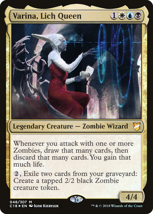 Varina, Lich Queen (C18-048) - mythic - Foil