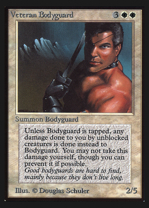 Veteran Bodyguard (CED-042) - rare
