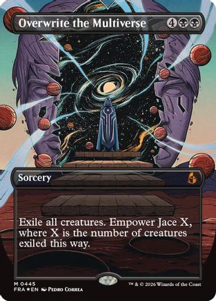 Overwrite the Multiverse (Borderless) (FRA-445) - mythic - Foil