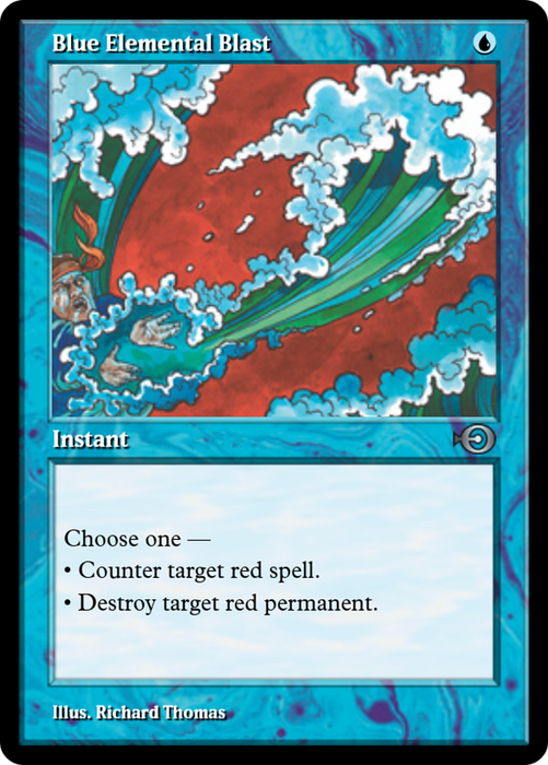 Blue Elemental Blast (PRM-35924) - uncommon - Foil