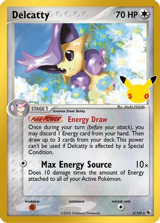 Delcatty (005/109) - M3CCC  - Classic Collection - Holofoil