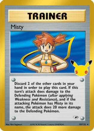 Misty (018/132) - M3CCC  - Classic Collection - Holofoil