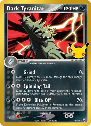 Dark Tyranitar (019/109) - M3CCC  - Classic Collection - Holofoil