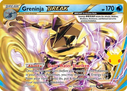 Greninja BREAK (041/122) - M3CCC  - Classic Collection - Holofoil