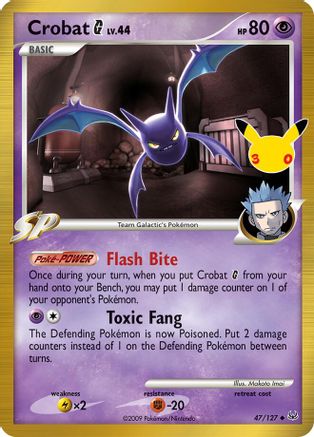 Crobat G (047/127) - M3CCC  - Classic Collection - Holofoil