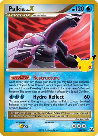 Palkia LV.X (106/106) - M3CCC  - Classic Collection - Holofoil