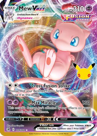 Mew VMAX (114/264) - M3CCC  - Classic Collection - Holofoil