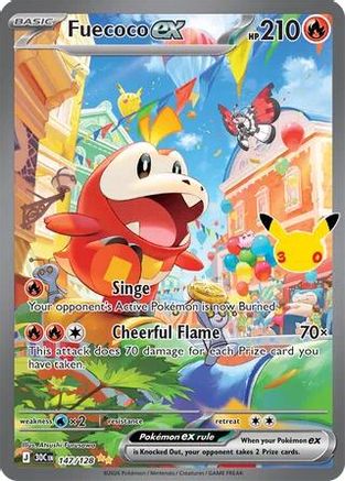 Fuecoco ex (147/128) - M3C  - Special Illustration Rare - Holofoil