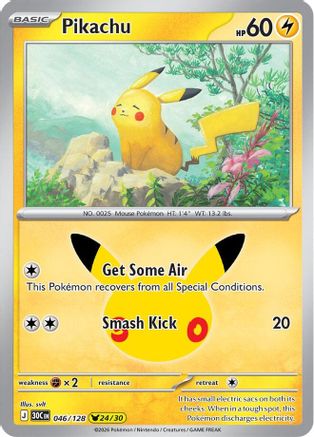 Pikachu (046/128) - M3C  - Pikachu Rare - Holofoil