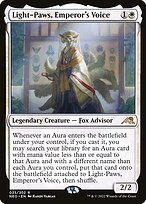 Light-Paws, Emperor's Voice (PPNEO-25P) - rare - Foil