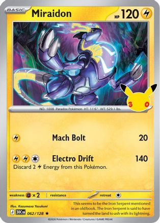 Miraidon (062/128) - M3C  - null - Holofoil