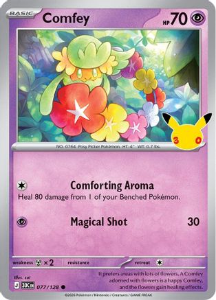 Comfey (077/128) - M3C  - null - Holofoil