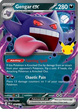 Gengar ex (090/128) - M3C  - null - Holofoil