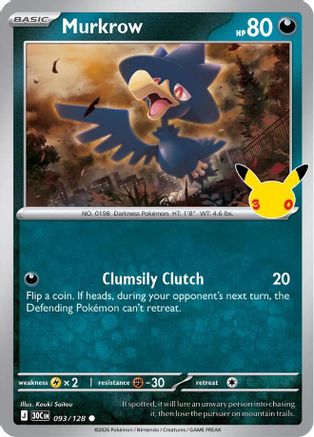 Murkrow (093/128) - M3C  - null - Holofoil