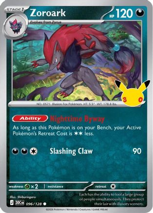 Zoroark (096/128) - M3C  - Common - Holofoil