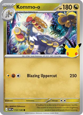 Kommo-o (112/128) - M3C  - null - Holofoil