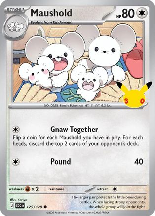 Maushold (125/128) - M3C  - Common - Holofoil