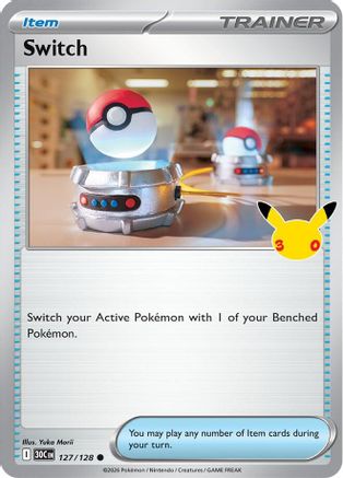 Switch (127/128) - M3C  - Common - Holofoil