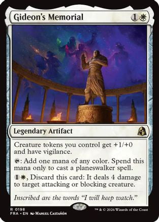 Gideon's Memorial (FRA-198) - rare - Foil