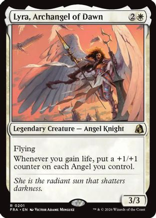 Lyra, Archangel of Dawn (FRA-201) - rare