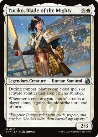 Yuriko, Blade of the Mighty (FRA-210) - uncommon