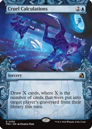 Cruel Calculations (Showcase) (FRA-336) - rare
