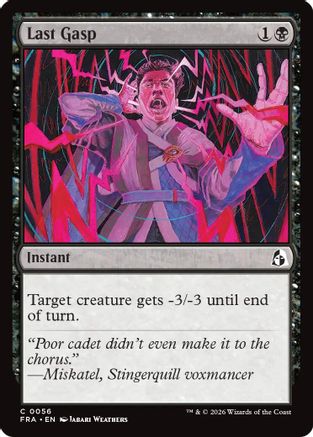 Last Gasp (FRA-056) - common