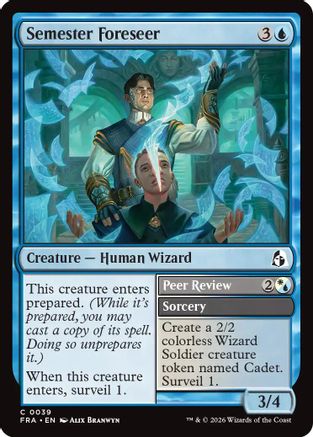 Semester Foreseer (FRA-039) - common - Foil