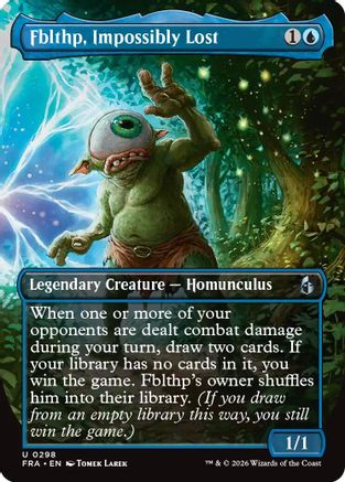 Fblthp, Impossibly Lost (Borderless) (FRA-298) - uncommon - Foil