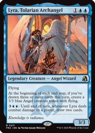 Lyra, Tolarian Archangel (FRA-217) - rare