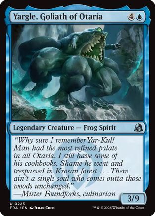 Yargle, Goliath of Otaria (FRA-225) - uncommon