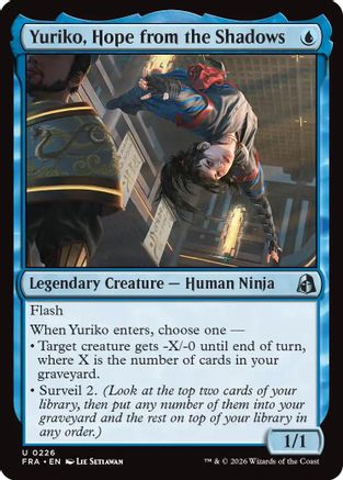 Yuriko, Hope from the Shadows (FRA-226) - uncommon - Foil