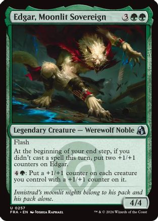 Edgar, Moonlit Sovereign (FRA-257) - uncommon