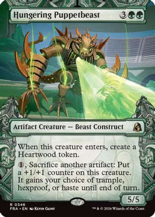 Hungering Puppetbeast (Showcase) (FRA-346) - rare - Foil