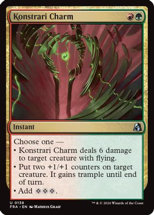 Konstrari Charm (FRA-138) - uncommon - Foil
