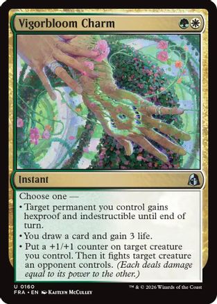 Vigorbloom Charm (FRA-160) - uncommon