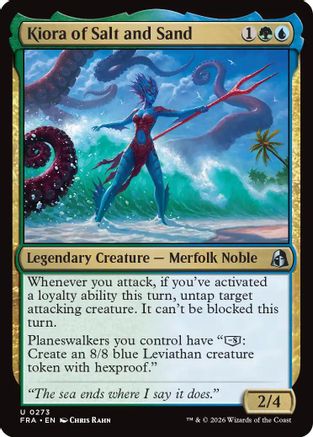Kiora of Salt and Sand (FRA-273) - uncommon