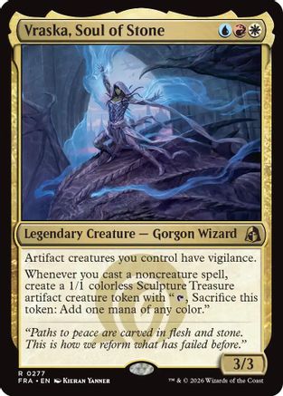 Vraska, Soul of Stone (FRA-277) - rare