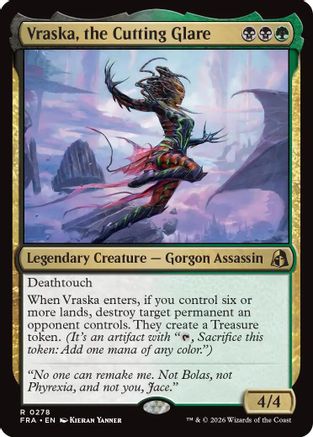 Vraska, the Cutting Glare (FRA-278) - rare - Foil