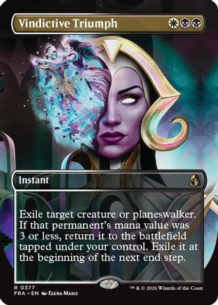 Vindictive Triumph (Borderless) (FRA-377) - rare